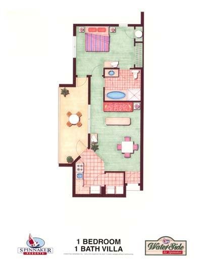 Sample One-Bedroom Floor Plan