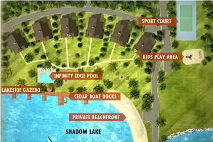 Inaski Shores - Site Map